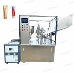 Mesin Pengedap Pengisian Tiub Losyen Krim Automatik Dengan Penyejuk Air