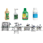 Talian Pelabelan Pengisian Baja Cecair Racun Perosak Automatik