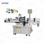 Mesin Pelabelan Balutan Pelekat Linear Automatik Untuk Tin Logam