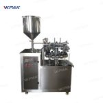 Mesin Pengedap Pengisian Tiub Logam Aluminium Boleh Dilipat Separa Automatik