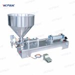 Mesin Pengisian Tampal Cecair Pneumatik Penuh Untuk Losyen Krim Kosmetik