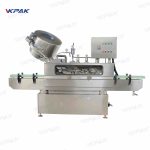 Mesin Penutup Vakum Balang Kaca Peralatan Capper Stim Pisahkan