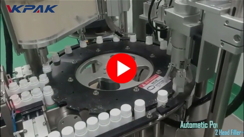 Mesin Pengisian Botol Serbuk Monoblock Dan Mesin Penutup