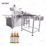 Rotary Liquid Small Bottle Essential Oil Filling Bottling Capping Line