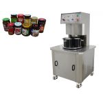 Mesin Penutup Balang Kaca Vakum Separa Automatik Untuk Penutupan Penutup Logam