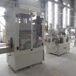 Garisan Penutup Pengisian Botol Leher Sudut Automatik Untuk Cecair Menghakis