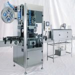Peralatan Pelabelan Lengan Kecut Automatik Dengan Terowong Pengecutan Stim