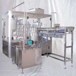 Beg Tegak Muncung Automatik Mesin Pengisian Jus Kacang Soya