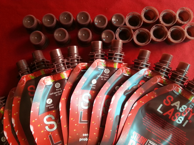 rasa sensasi semua yogurt strawberi probiotik semulajadi