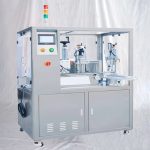 Mesin Pengedap Ultrasonik Pengisian Pam Seramik Tiub Jalur Automatik