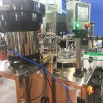 Disesuaikan Monoblock Botol Kecil E Liquid Liquid Filling Capping Line