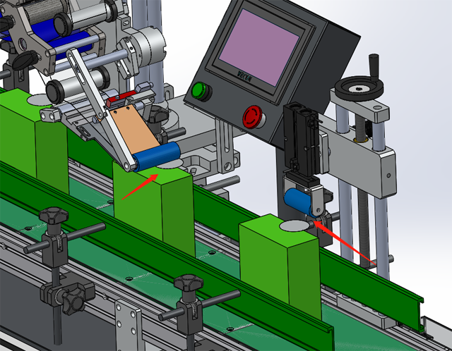 Lukisan reka bentuk kotak sudut