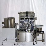 Minyak Penjagaan Rambut Monoblock Pengisian Botol Kecil Dan Mesin Capping Tekan