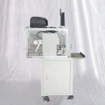 Pelekat Kawat Kabel Semi Automatik Cetak-Gunakan Mesin Pelabelan Lipat