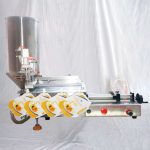 Mesin Pengisi Beg Pra-Buatan Separa Automatik Pneumatik Spout Pouch