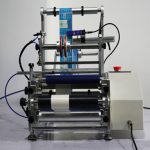 Mesin Pelabelan Botol Picagari Botol Bulat Semi Automatik